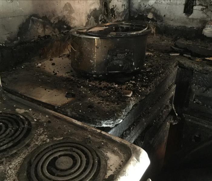 Picture of kitchen fire